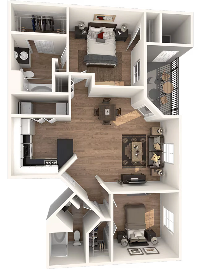 Unit 2124 2124 floor plan